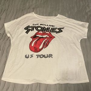 🖤 3/$15 SALE - Rolling Stones Fashion Top NWOT